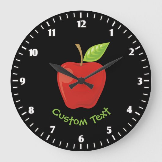 Appelrood Grote Klok (Voorkant)