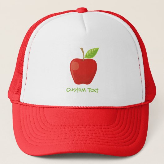 Appelrood Trucker Pet (Voorkant)