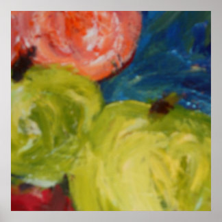 appels afdrukken poster