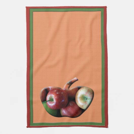 Appels Amerikaanse Mojo Keukenhanddoek (Verticaal)