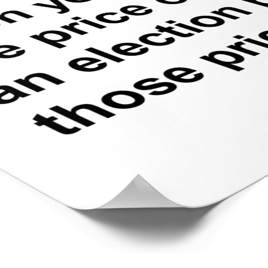 Appels, Bacon & Eggs Poster (Hoek)