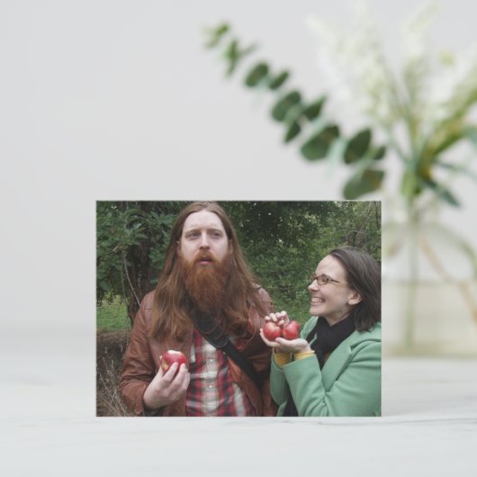 appels briefkaart (Staand voorkant)