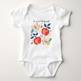 🍎 Appels en bijen met aangepaste tekst Romper