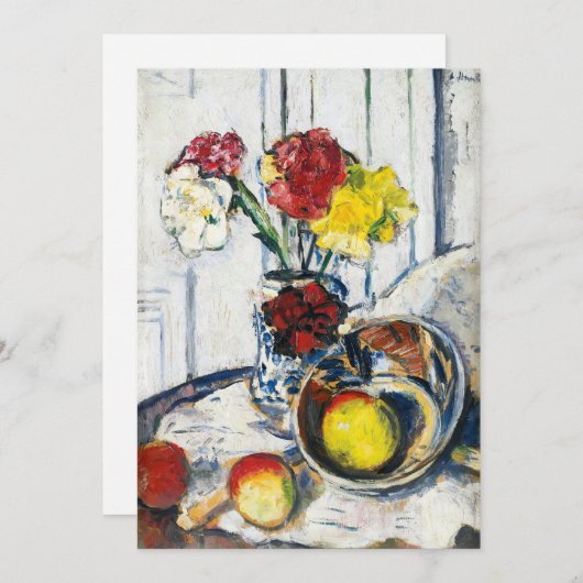 Appels en bloemen | George Leslie Hunter (Voorkant / Achterkant)