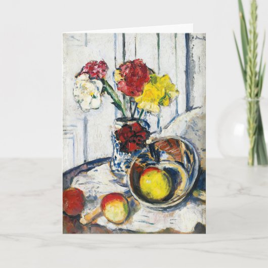 Appels en bloemen | George Leslie Hunter Kaart (Voorkant)