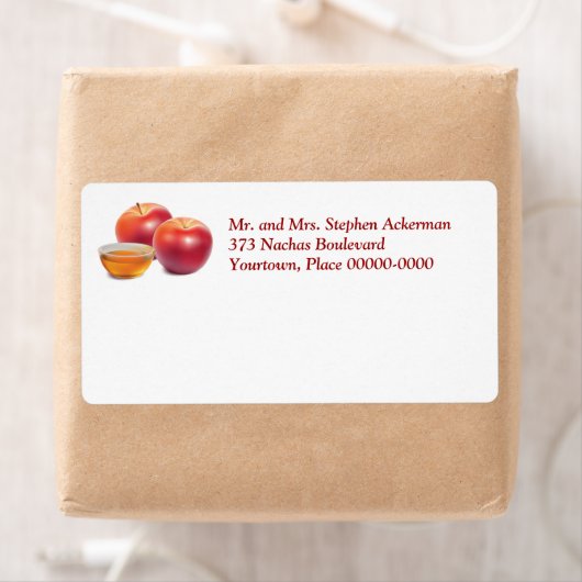Appels en Honey Mailing Label (Insitu)