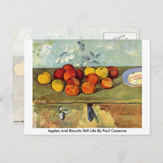 appels en koekjes leven nog steeds door Paul Cezan Briefkaart (Voorkant / Achterkant)