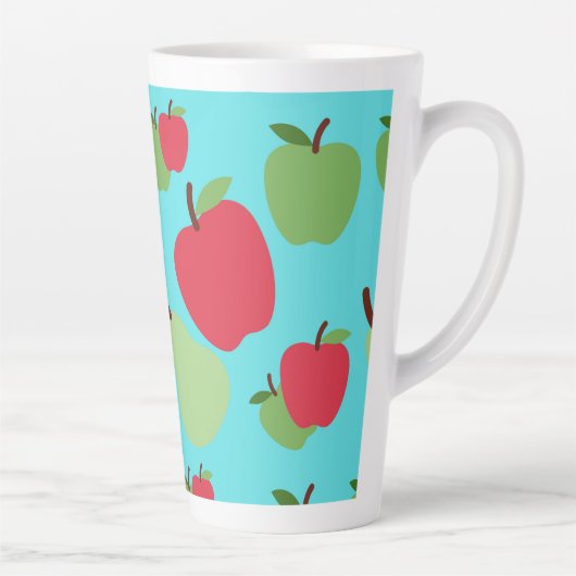 appels en peren latte mok (Rechts)