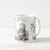 Appels en Santa koffiethee mok kopje wit keramiek (Voorkant rechts)