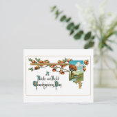  appels en Thanksgiving Verse Feestdagenkaart (Staand voorkant)