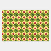 Appels en vis inpakpapier vel (Voorkant 2)