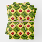 Appels en vis inpakpapier vel (In situ)