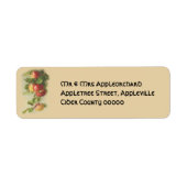 appels etiket (Voorkant)