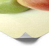 Appels Fruit Foto Poster (Hoek)