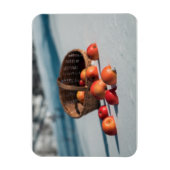 Appels in de sneeuw magneet (Verticaal)