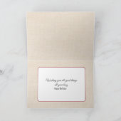 Appels in een kom Verjaardag Kaart (Binnen)