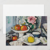 Appels in een witte fruitschaal | George Leslie Hu (Voorkant / Achterkant)