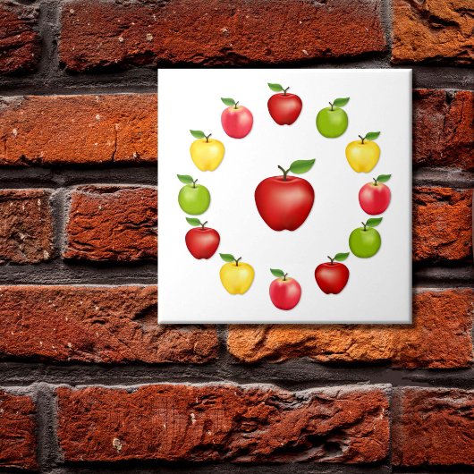 Appels Keramische Tegels Tegeltje