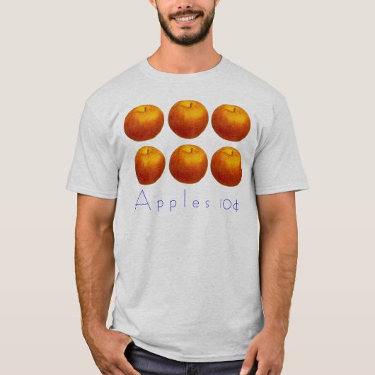 appels nb, A p p l e 10 T-shirt (Voorkant)
