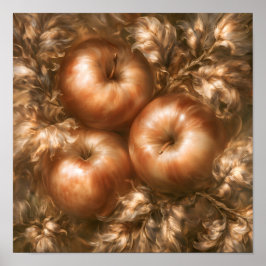 Appels oogsten poster