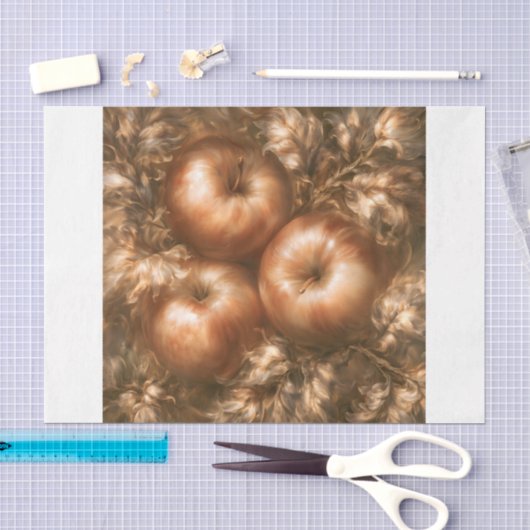 Appels oogsten tissuepapier (Craft)