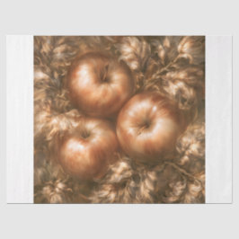 Appels oogsten tissuepapier