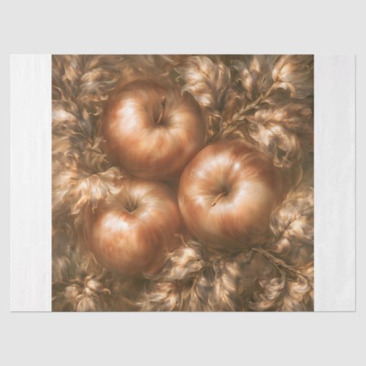 Appels oogsten tissuepapier (Voorkant)