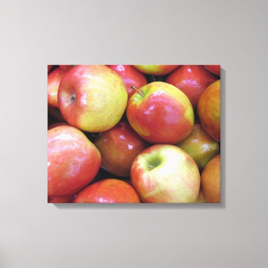 Appels op canvas afdruk (Voorkant)
