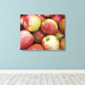 Appels op canvas afdruk (Insitu (Houten vloer))