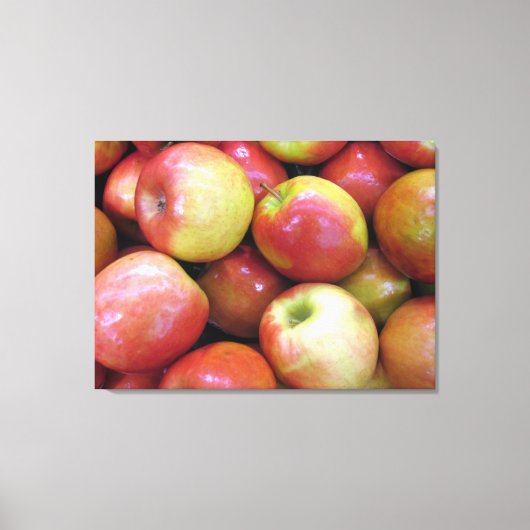 Appels op canvas afdruk (Voorkant)