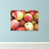Appels op canvas afdruk (Insitu (Houten vloer))