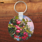 Appels op de Natuur van de Boom Persoonlijk Sleutelhanger (Voorkant)