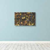 Appels op de takken van bomen (door Serebriakova) Canvas Afdruk (Insitu (Houten vloer))