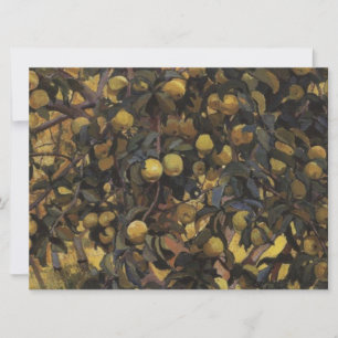 Appels op de takken van bomen (door Serebriakova) Kaart