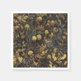 Appels op de takken van bomen (door Serebriakova) Servet