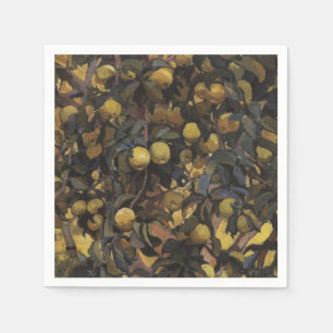 Appels op de takken van bomen (door Serebriakova) Servet