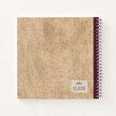  appels op een Twig gepersonaliseerde compositie Notitieboek (Achterkant)