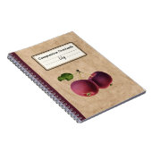  appels op een Twig gepersonaliseerde compositie Notitieboek (Rechterzijde)