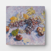 Appels, peren, citroenen en druiven |  kunstwerk fotoplaat (Voorkant)