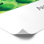 Appels, peren en limoenen poster (Hoek)