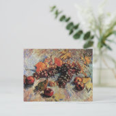Appels peren luiers en druiven van Gogh Fine Art Briefkaart (Staand voorkant)