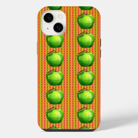 Appels Plaid iPhone Hoesje (Achterkant)