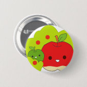 appels ronde button 5,7 cm (Voorkant /achterkant)