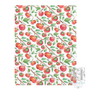 Appels scrapbookpapier