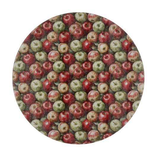 Appels snijraad snijplank (Voorkant)