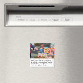 Appels, spek & eieren 'Koelkast magneet (Insitu (Vaatwasser))