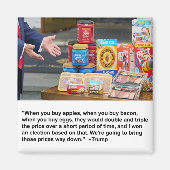 Appels, spek & eieren 'Koelkast magneet (Voorkant)