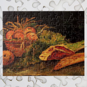 Appels, vlees en een broodje door Vincent van Gogh Legpuzzel
