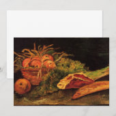 Appels, vlees en een rol door Vincent van Gogh (Voorkant / Achterkant)