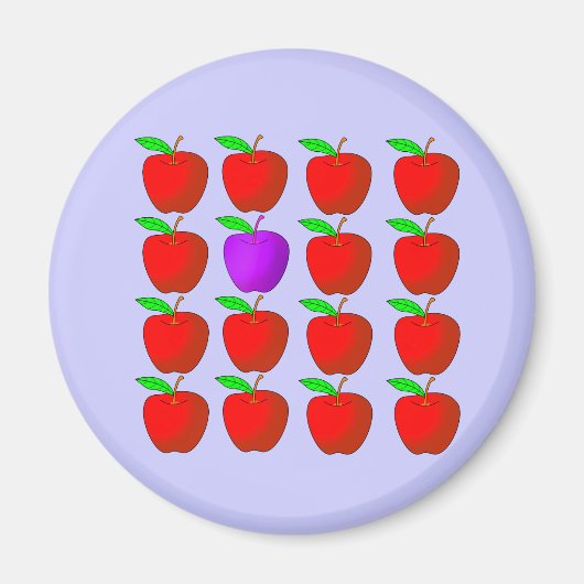 Appels voor Diversity Tshirts en Producten Magneet (Voorkant)